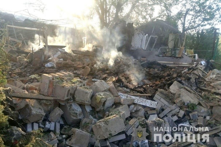 Consequences of enemy shelling in Zaporizhzhia region: rashists destroyed and damaged houses of civilians 08