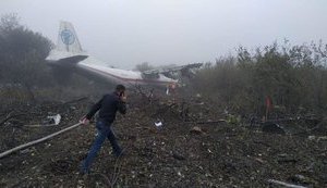 Five people killed in An-12 crash-landing near Lviv airport