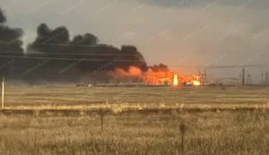 Атака дронов: в Волгоградской области РФ горела подстанция "Фроловская"