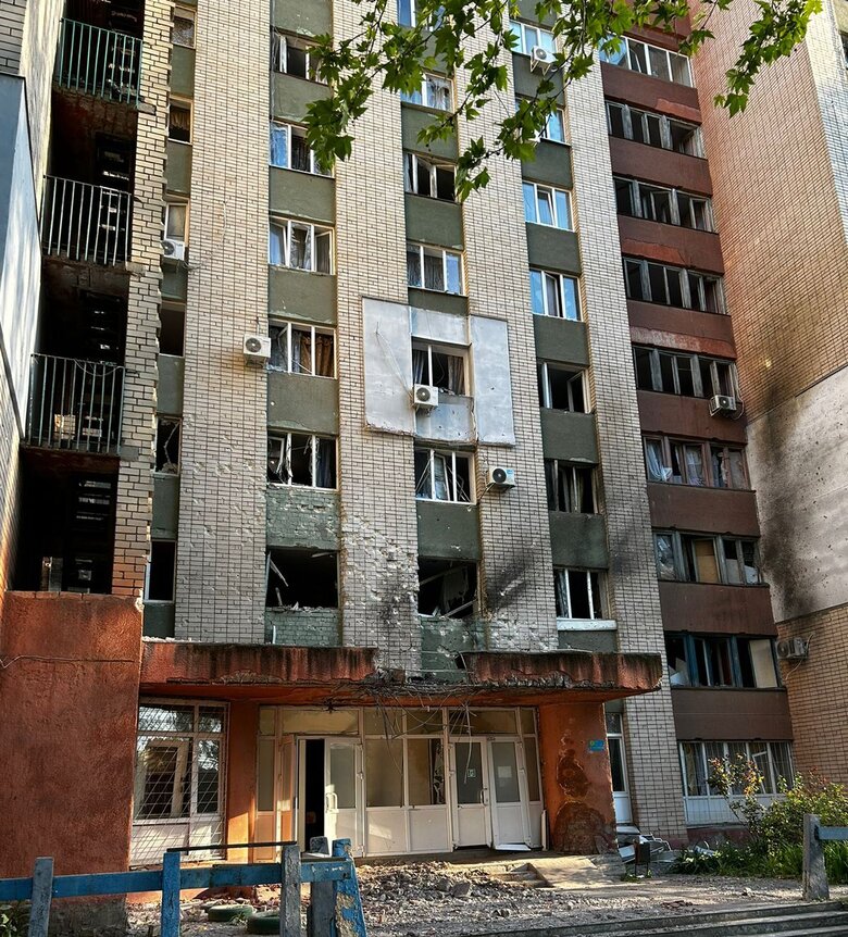 Последствия вражеских обстрелов Херсонской области 03