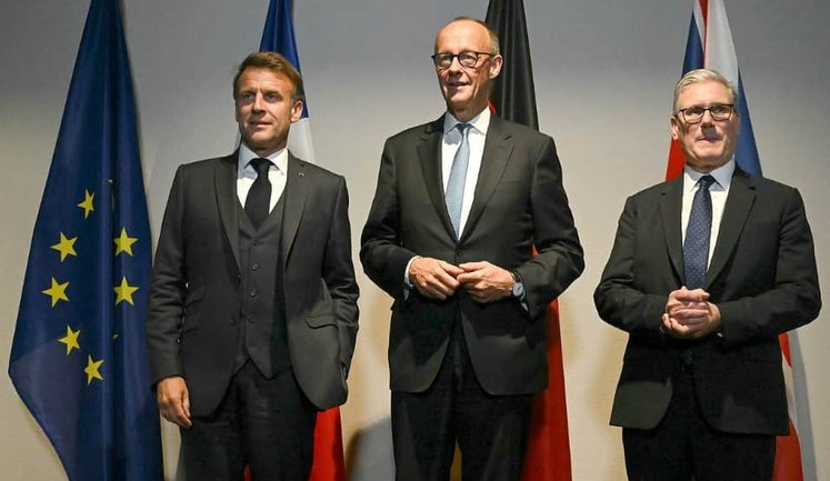 Мерц, Макрон і Стармер проведуть зустріч у Берліні