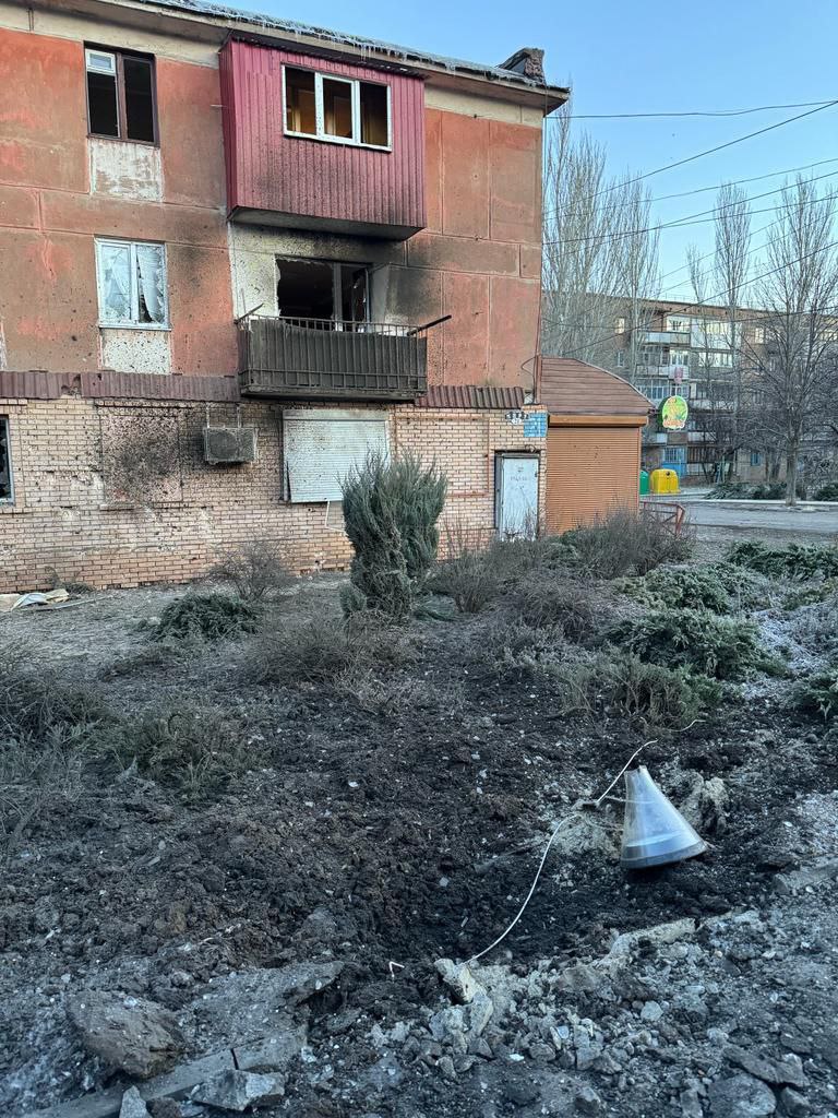 Сутки на Донетчине: под огнем Константиновка и Курахово, есть повреждения 01