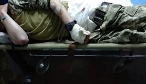 Корчинская обнародовала фото раненного на Донбассе воина: "Оккупанты безнаказанно обстреливают украинские позиции". ФОТО