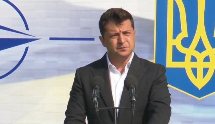 "Членство в НАТО является стратегическим курсом Украины", - Зеленский. ВИДЕО