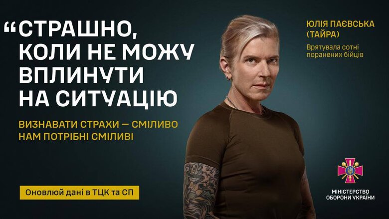 Міністерство оборони України запустило кампанію Оновлюй дані в ТЦК 02