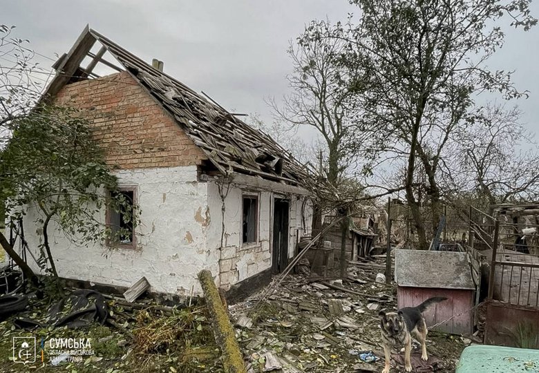 Shelling of Sumy region: 35 attacks, damaged houses, evacuated people
