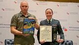 Мелани Лейк получила награду ВСУ