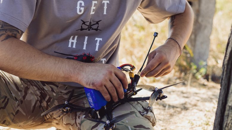 FPV-дрон TAF Industries у польових умовах