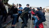 МВД: Студентов держали в кольце "Беркута", так как среди них выявлены футбольные хулиганы