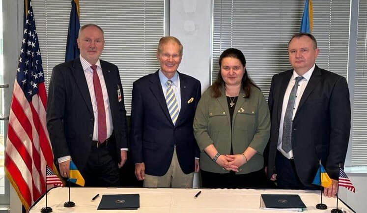 NASA та Космічне агентство України підписали заяву про розширення співпраці