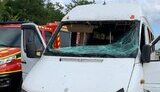 Russians attacked a minibus in the Synelnykove district