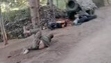 росіянина прив’язали до дерева