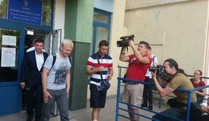 Head of Anti-Corruption Action Center Shabunin indicted for assault. PHOTOS