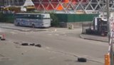 Наслідки удару РФ по Києву: виникла пожежа в одному з районів. ВIДЕО