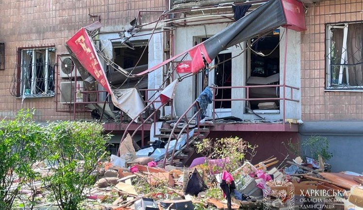 Russians have attacked Kharkiv and Izium: 13 people are reported to have been injured, including 14-year-old girl