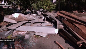 Shahed’s attack on Khmelnytskyi: roof of multi-storey building destroyed. VIDEO