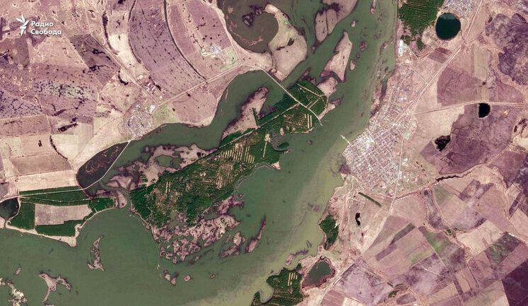 Uranium wells flooded in Kurgan region of Russia. PHOTOS