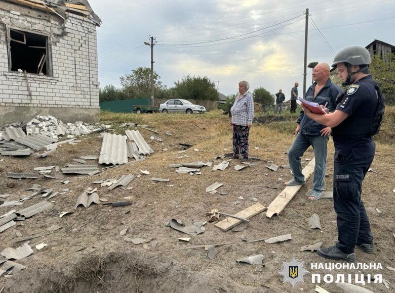 Наслідки атаки РФ на Київщині 5 вересня