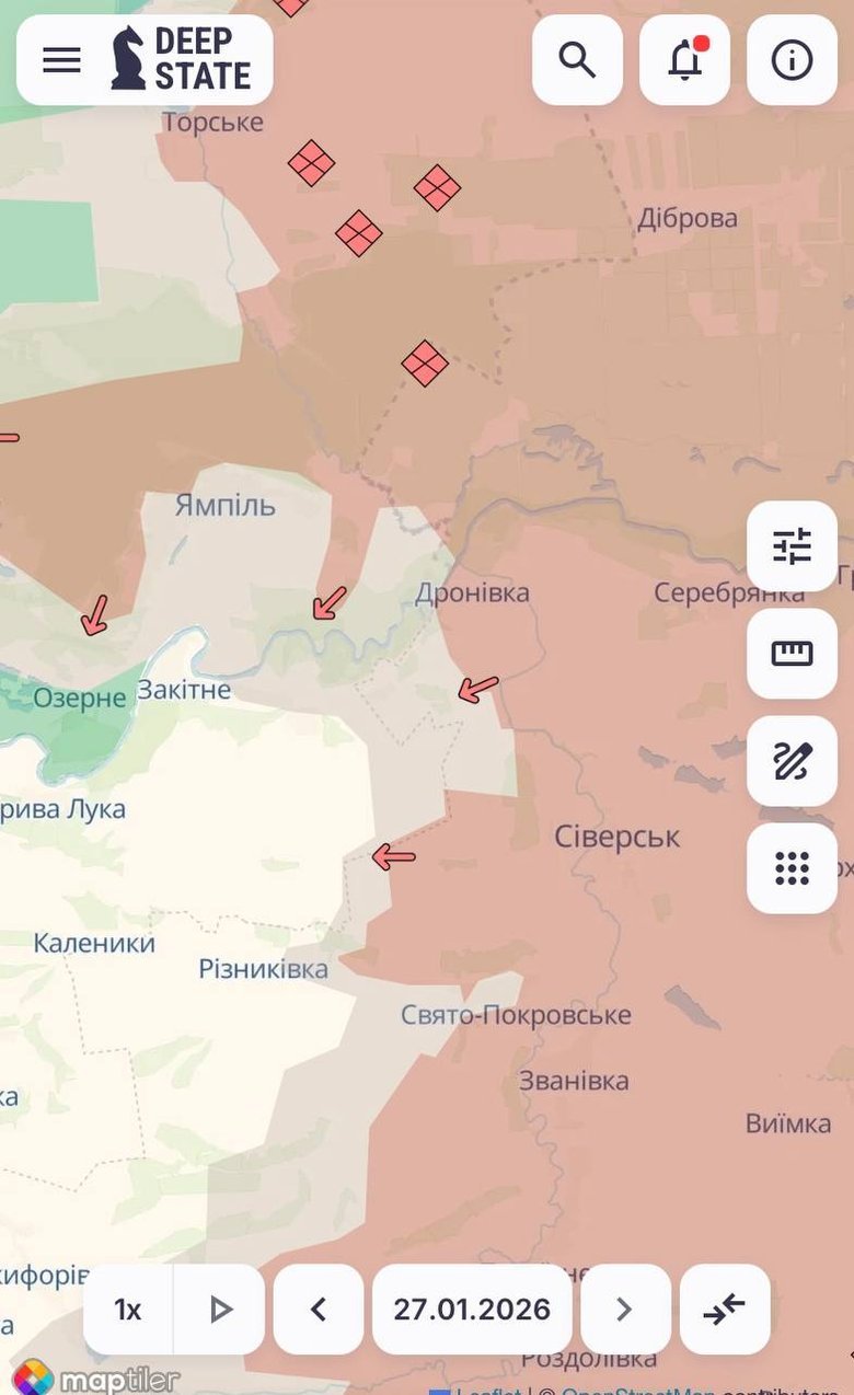 Ворог просунувся у Малій Токмачці та на Донеччині