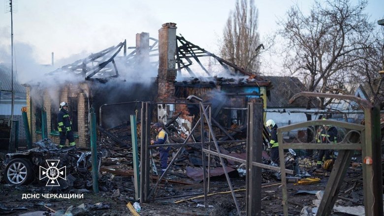 Черкаси після обстрілу