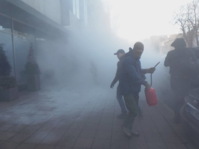 Андрій Білецький про сутички під Радою: Чергова сволота при владі, яка використовує поліцію, міністерство як своїх цепних собак 07