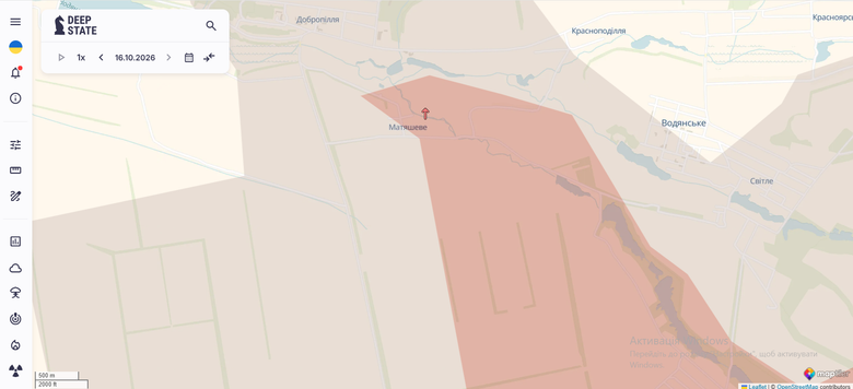 Map of Matyashieve