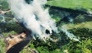 Defense forces destroy field depot of rocket launchers for GRAD. VIDEO