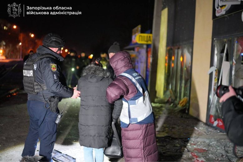 Атака на Запоріжжя 3 лютого