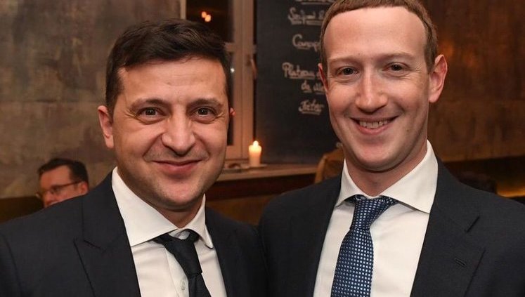 Зеленский опубликовал фото с основателем Facebook Цукербергом. ФОТО