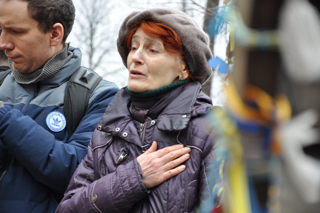 Панахида за Героями Небесної Сотні відбулася в центрі Києва 47