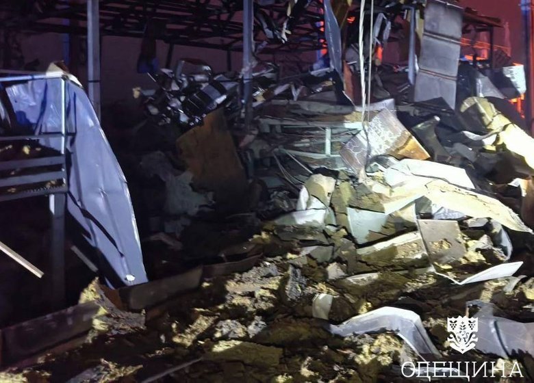 одещина після обстрілу 4 листопада