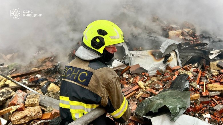 Shelling of Kyiv region