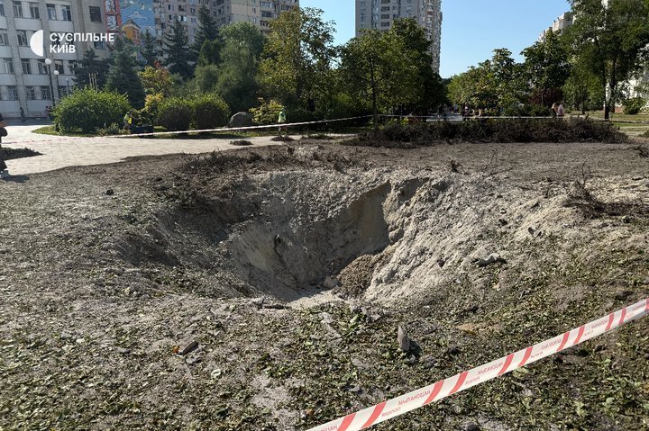 What eyewitnesses said about the missile strike on the Darnytskyi district