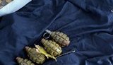 Харківський стрілець Титов був із Горлівки і мав при собі 5 гранат Ф-1, "Глок" та "Узі". ФОТОрепортаж