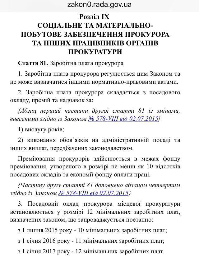 документ прокурор