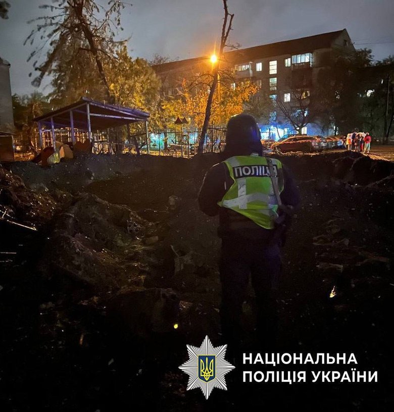 Київ після обстрілу 25 жовтня