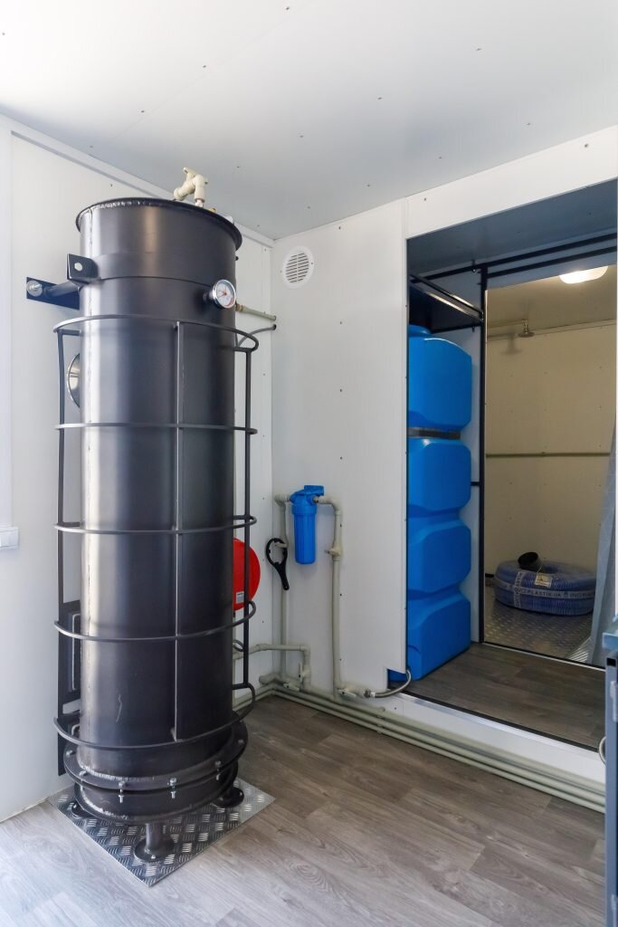 Прально-душовий комплекс для військових від Порошенка