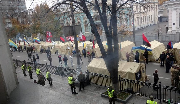 Влада Києва звернулася до мітингувальників під Радою, щоб ті звільнили вулицю Грушевського, - секретар Київради Прокопів