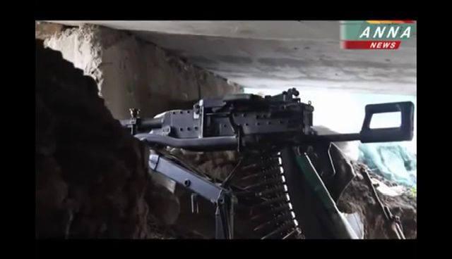 вооружение террористы пулемет