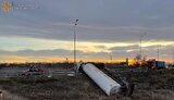 Автоцистерна з аміаком перекинулася поблизу Вінниці, - ДСНС. ФОТОрепортаж