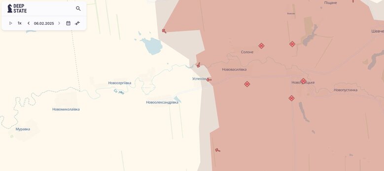 Карти просування ворога