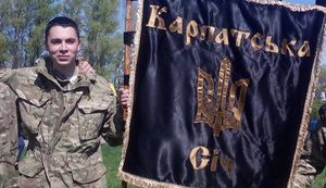 20-year-old marine Roman Napriahlo killed near Mariupol yesterday. PHOTO