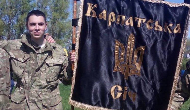 20-year-old marine Roman Napriahlo killed near Mariupol yesterday. PHOTO