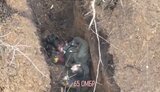 Occupant with broken legs lives last minutes of his life in trench near Robotyne. VIDEO 18+
