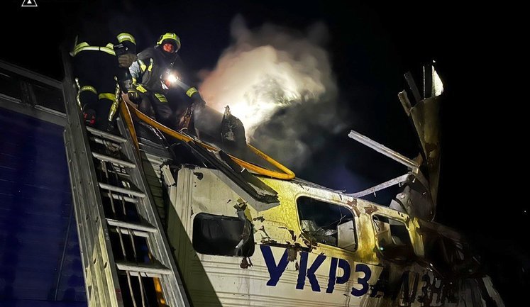 Russia struck railway infrastructure in Volyn near the border with Poland. PHOTO