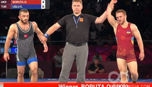 Украинец Борута выиграл молодежный чемпионат Европы по вольной борьбе. ФОТО