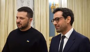Говорили о совместном производстве дронов и артиллерии, - Зеленский встретился с главой МИД Франции Сежурне. ВИДЕО
