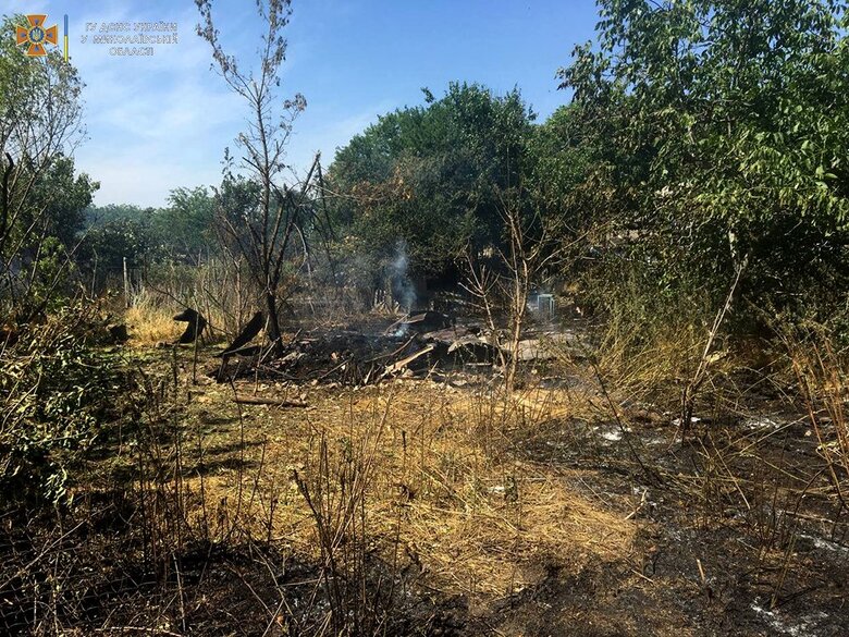 За минувшие сутки в Николаевской области из-за обстрелов российских войск произошло три пожара, - ГСЧС 03