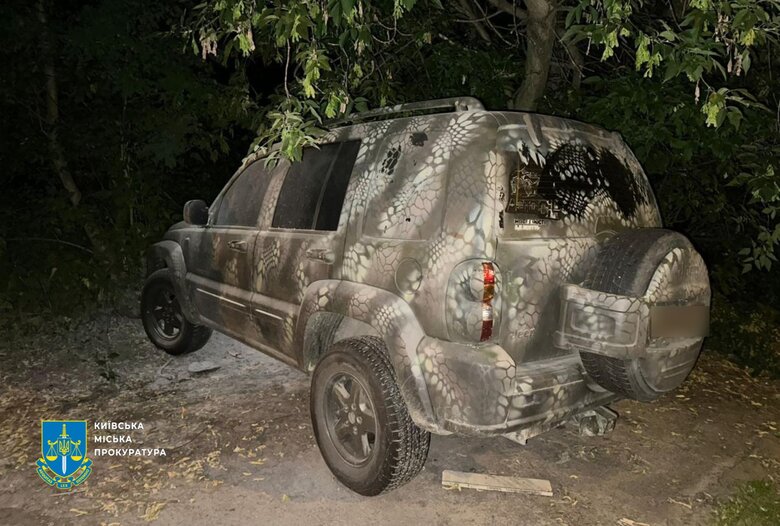 спалені автівки у Києві