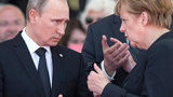 путин,меркель